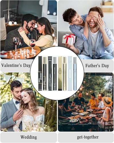OFUN Men's Cologne Sampler Set, 6x35ml Travel Size Fragrance Gift