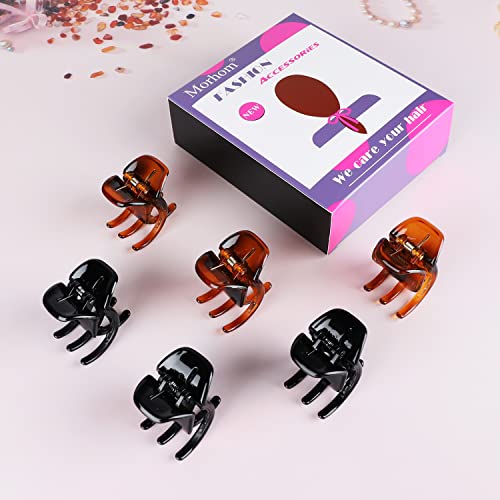 Morhom Hair Claw Clips 6-Pack for Thick & Medium Hair