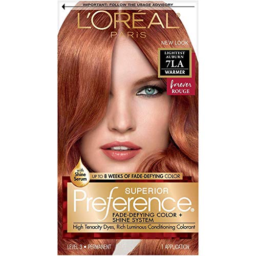 L'Oreal Superior Preference - 7LA Lightest Auburn (Warmer) 1 Each (Pack of 3)