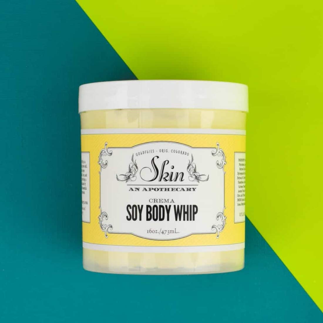 Skin Apothetique Soy Body Whip, 16 oz, Crema