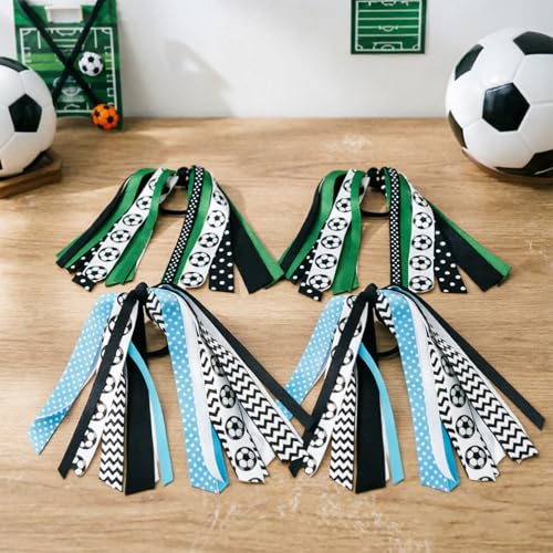 4pc Soccer Hair Accessories - Mexico & Argentina Game Day