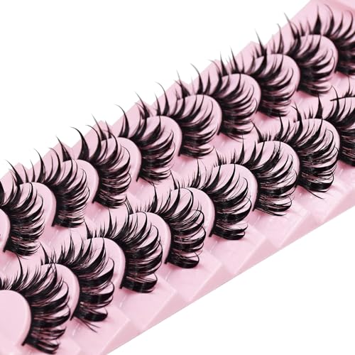 Manga Lashes 16mm Wispy Faux Mink Anime Eyelashes