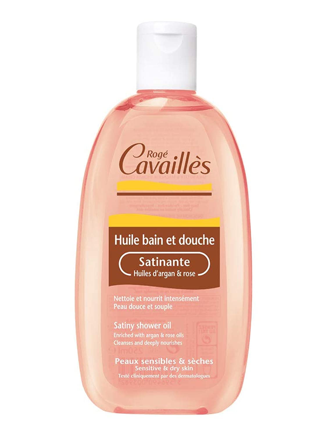 ROGE CAVAILLES Satin bath shower oil Fl / 250ml