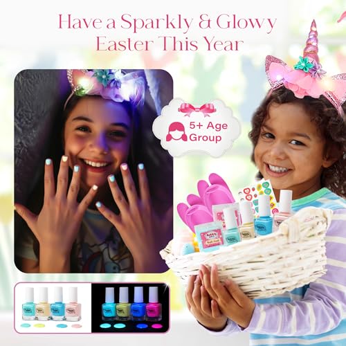 Kids Spa Day Kit for Girls, 42+ Piece Spa Set with Waterfall Foot Spa, Nail Spa Kit, Pedicure and Manicure Accessories (Regular Spa Set)