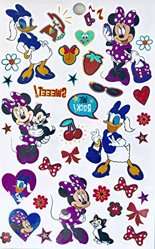 Minnie Mouse Bowtique Temporary Tattoos - 140+ Designs, 2-Pack