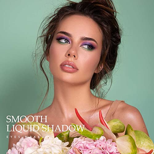 Kilshye Glitter Liquid Eyeshadow - Waterproof Metallic Green