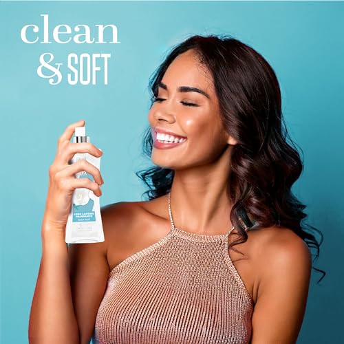 Body Fantasies Signature Fresh White Musk Body Spray 8 Fl Oz - Long Lasting Fragrance