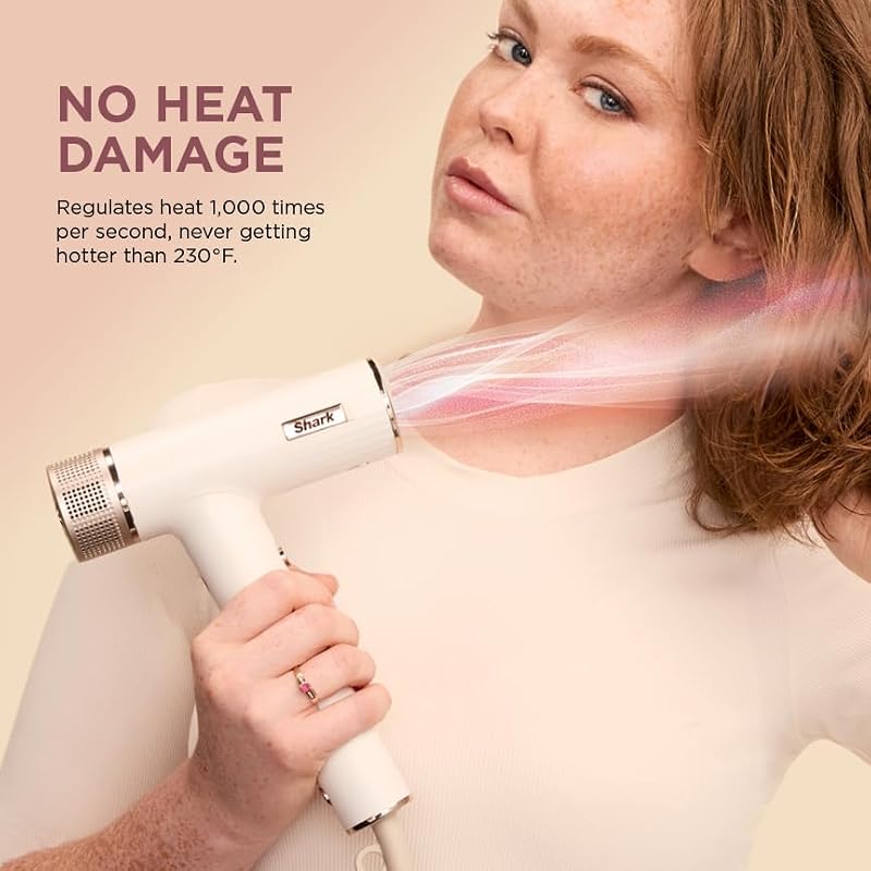 Shark SpeedStyle Hair Dryer with RapidGloss Finisher, Ionic Technology