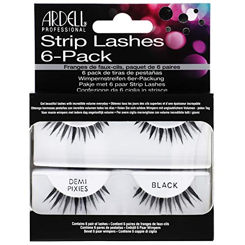 6 Pack Demi Pixies Black