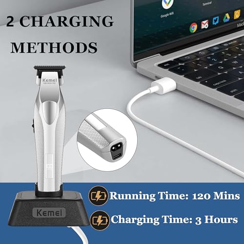 KEMEI 3023-702 Professional Zero-Gap Hair Trimmer 9000 RPM