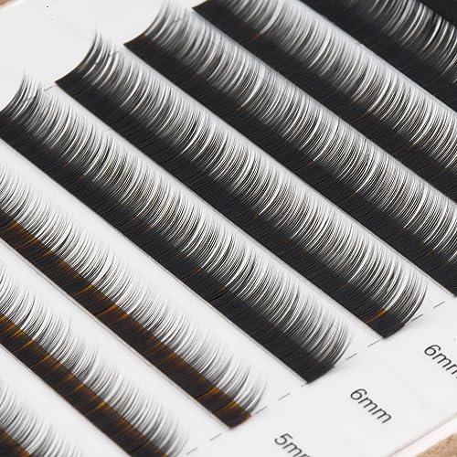 Bottom Lash Extensions Flat Ellipse 0.20 Mix Tray 5-7mm