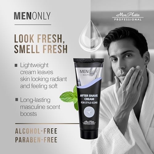 Mon Platin Men Only Barber Moisturizing After Shave Cream