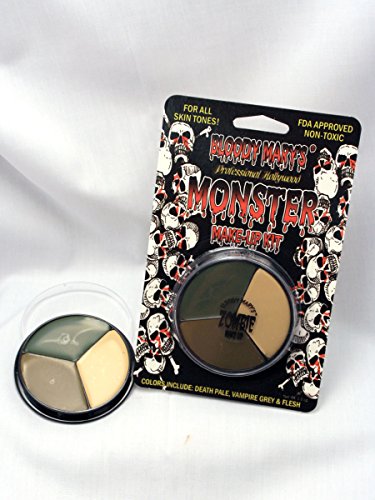 Bloody Mary Tri-Color Zombie Foundation Wheel Makeup Kit