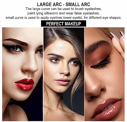 Eye Makeup Stencil Kit - Eyeliner, Eyeshadow & Mascara Guide Tool