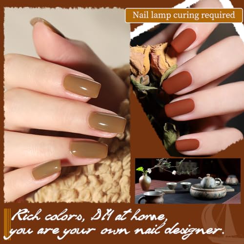 JODSONE Gel Nail Polish Kit 95 Colors with Base & Top Coats for Manicure