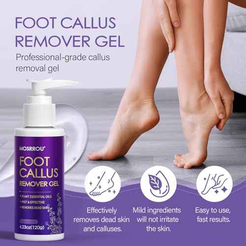 Pedicure Kit For Feet 4pcs Foot Spa Kit For Christmas Birthday Valentine's Women Men Gift Lavender Feet Care Kit for Dry Cracked Foot Soak Salt Foot Callus Remover Gel Foot File Foot Cream