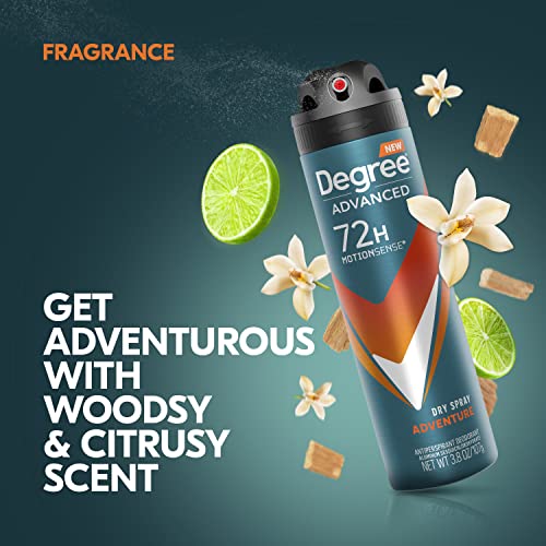 72-Hour Advanced Antiperspirant Deodorant Dry Spray for Men