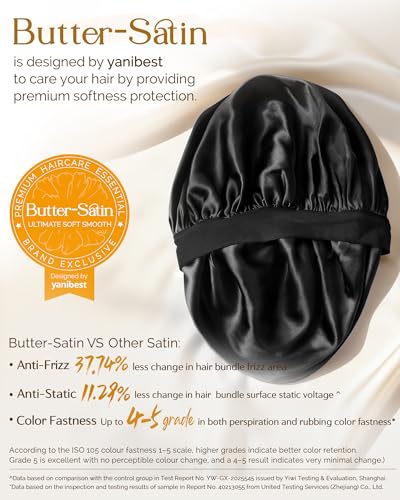 Satin Bonnet for Men Short Hair | Stay-On Night Cap
