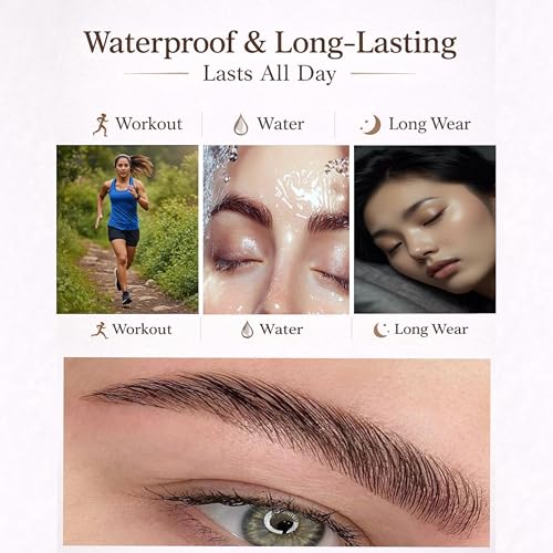 Eyebrow Lifting Gel with Precision Brush - Waterproof