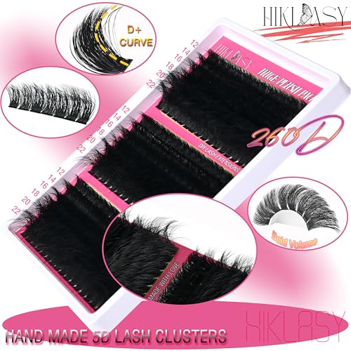 Lash Clusters 260D Volume Eyelash Extensions 12-22mm (288pcs)
