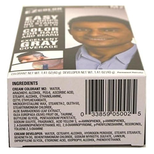 Bigen Ez Color For Men M2 Real Black Kit (Pack of 3)