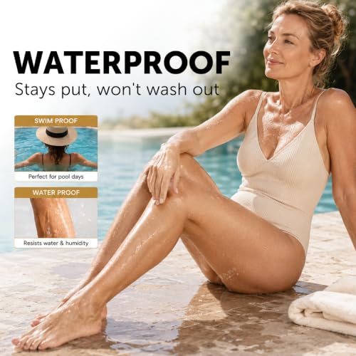 Waterproof Body Concealer with Hyaluronic Acid - Flawless Skin Filter for Legs & Body