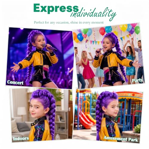Purple Temporary Hair Spray Color - Washable, All-Day Wear