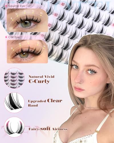 Zenotti Fairy Lash Clusters - Natural Manga Eyelash Extensions