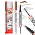 4-Fork Microblading Eyebrow Pen with Clear Brow Gel