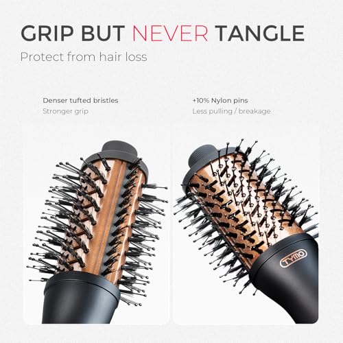 TYMO Hair Blow Dryer Brush - 2 Inch Oval Hot Air Styler