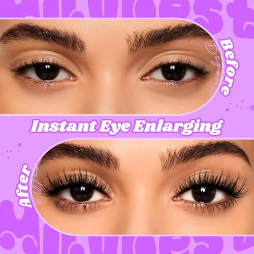 MilyBest Fable Lash Clusters - 88pc DIY Eyelash Extensions 8-16mm