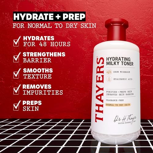Thayers Milky Face Toner with Hyaluronic Acid & Snow Mushroom 355mL