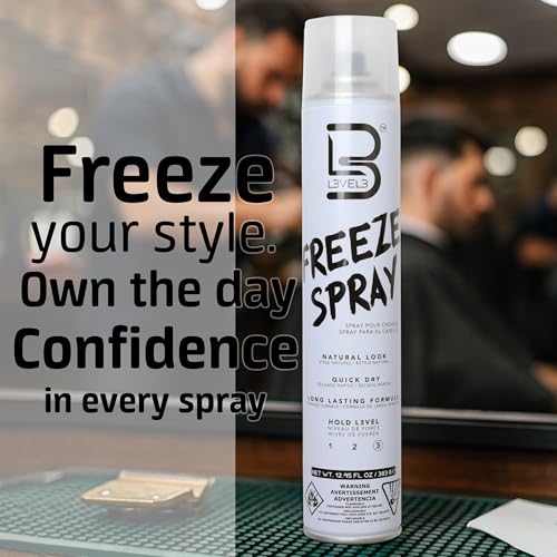 L3 Level 3 Strong Hold Hair Spray – Long Lasting Volume