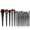 Jessup 21Pc Makeup Brush Set - Premium Synthetic Vegan Brushes