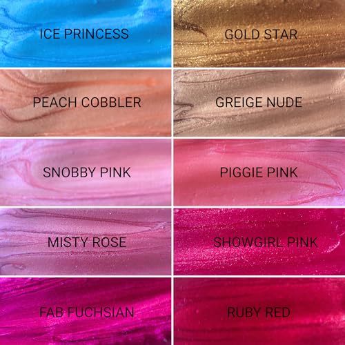 Aromi Fuchsia Lip Gloss - High-Shine Plumping Liquid Lipstick