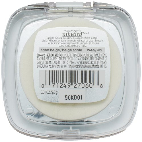 L'Oréal True Match Mineral Pressed Powder, Sand Beige