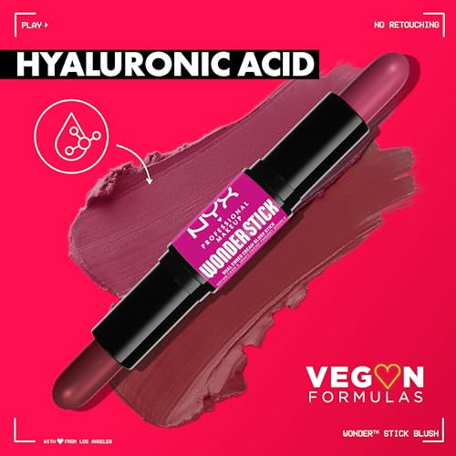 NYX Wonder Stick Dual-Ended Cream Blush with Hyaluronic Acid