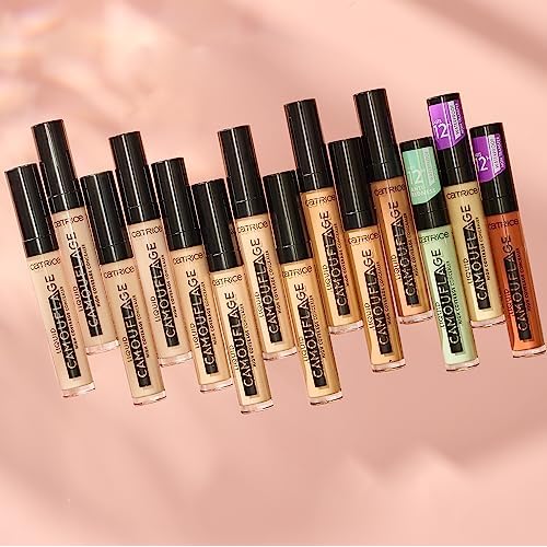 Catrice Liquid Camouflage Concealer (015 Honey) - Ultra Long Lasting Concealer for Optimal Coverage, Waterproof