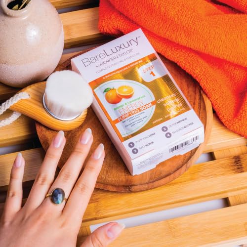 Morgan Taylor BareLuxury 4-Step Mani & Pedi Spa Pack - Orange & Lemongrass