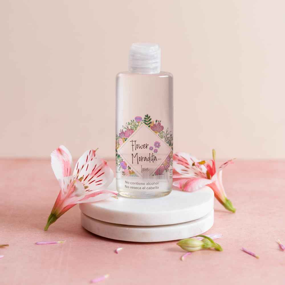 Flower Moradita Hair Perfume & Body Spray Fragrance for Women Joy Kit - Fresh/Fruity 5oz | Alcohol-Free, Paraben-Free, Sulfate-Free | Includes Silk Infusion 1oz