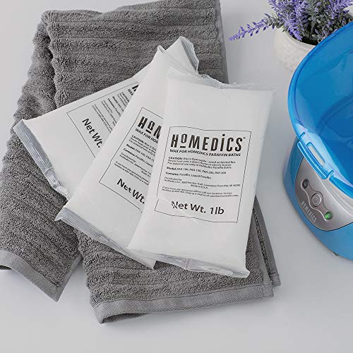 Homedics Unscented Paraffin Wax Refill for Paraffin Baths & Spa - 2 lb