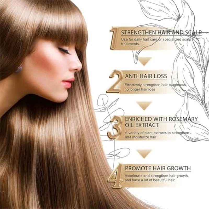 Remimpi Anti-Hair Fall Hair Loss Shampoo£¬Anti-Hair Fall Promote Hair Growth for Women & Men Hair Loss£¬Enriched with Multiple Botanical Extracts, Suitable for All Hair Types£¬10.58 FL OZ £¨300ml£©