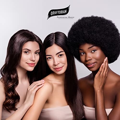 Graftobian HD Glamour Crème Foundation Palette Ultra Light 1 Count – High Definition 5-Color Makeup Kit