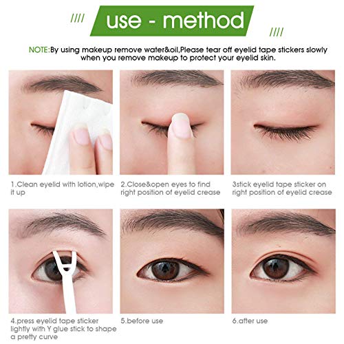 656 Pcs Invisible Slim Double Eyelid Tapes - Waterproof & Breathable