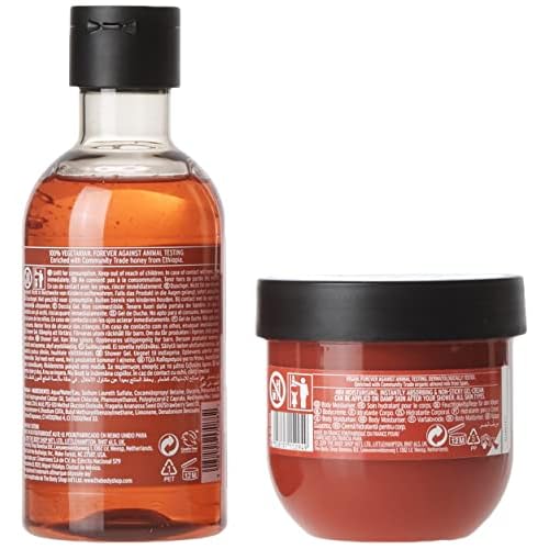 The Body Shop Lather & Slather Strawberry Body Care Gift Set, for Normal Skin