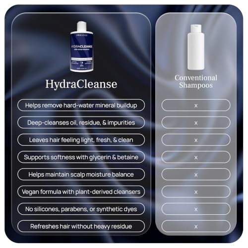 PUREANCE HydraCleanse Clarifying Shampoo for Buildup & Oily Hair