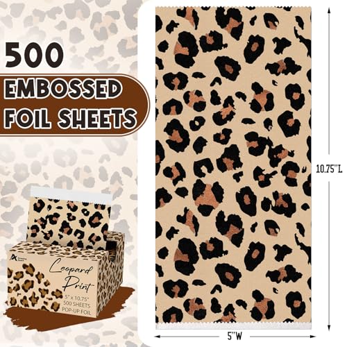Hair Foils 500 Pop-Up Sheets 5"x10.75" Aluminum