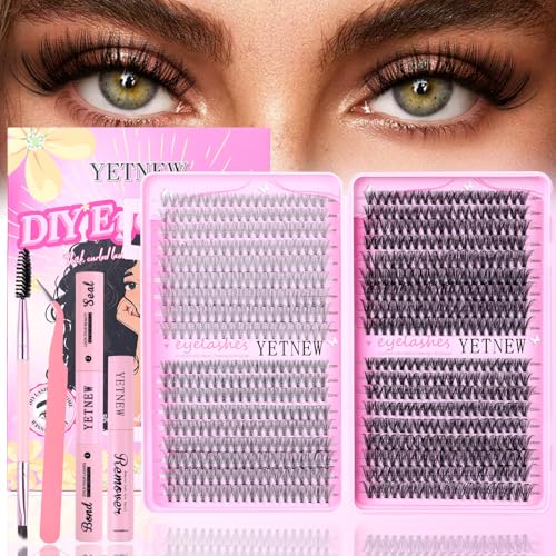 Lash Clusters Kit 720PCS - Volume Eyelash Extensions with Tools