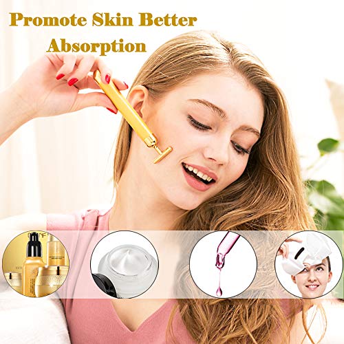 Electric Facial Roller Kit 3D V-Type & T-Shape Massager