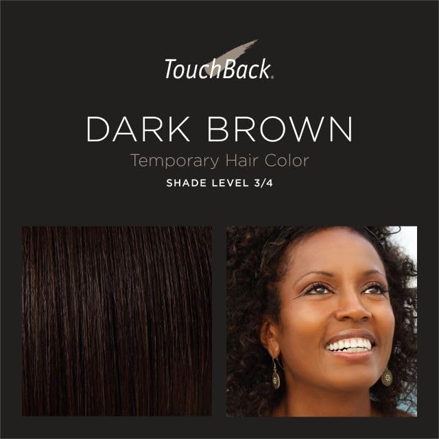 TouchBack Pro Gray Root Touch Up Marker - Dark Brown